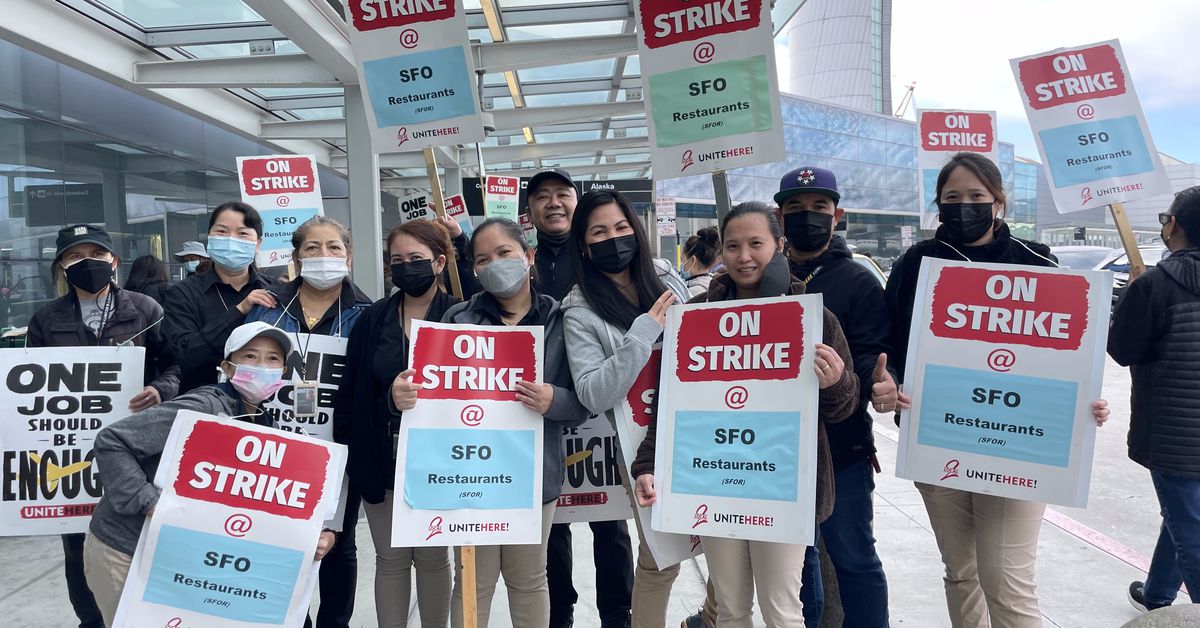 SFO+Worker+Strike